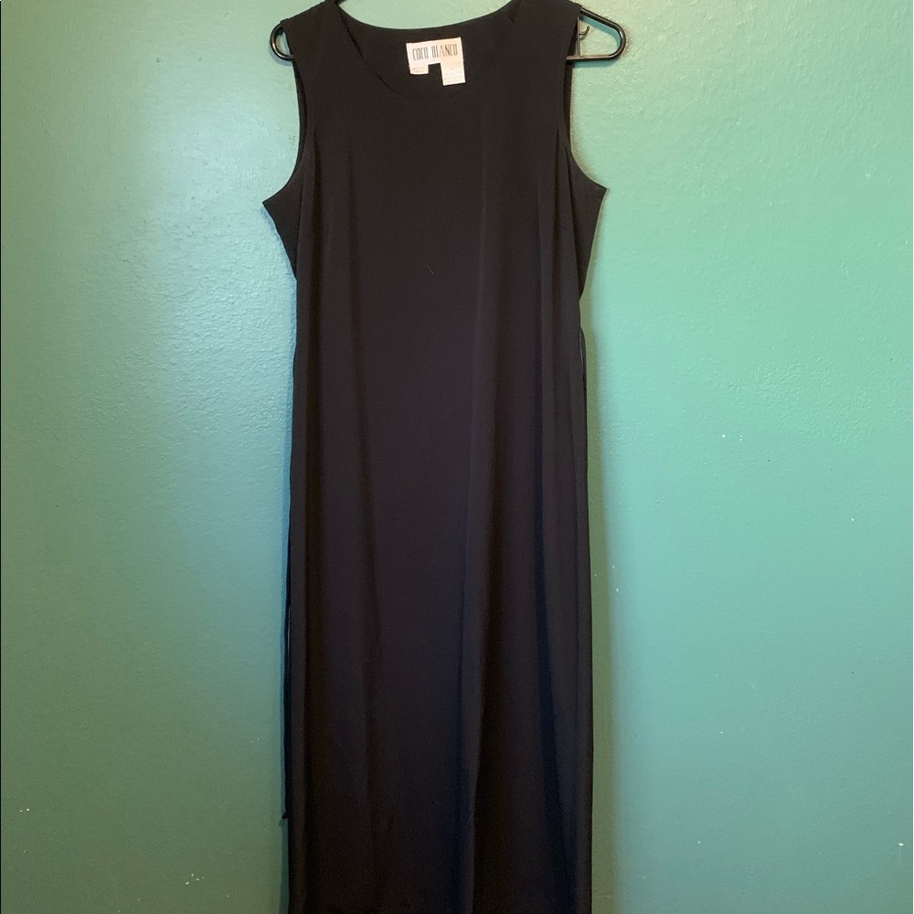 Women  Dress Black Sleeveless
